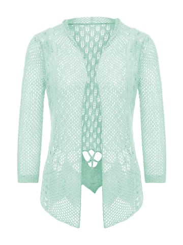 ebeeza Strickjacke in Lagune