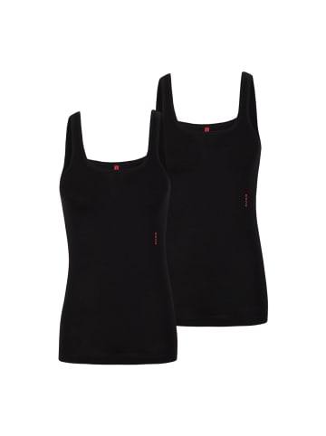 HUGO 2er Pack Vests in Schwarz