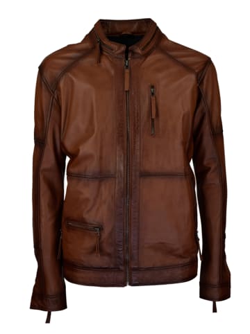 COCO BLACKLABEL since1986 Lederjacke Dan in Braun