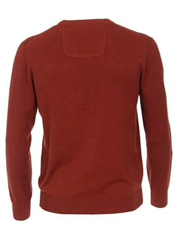 CASAMODA V-Pullover für Herren in orange
