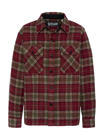 Schott N.Y.C. Hemdjacke in bordeaux