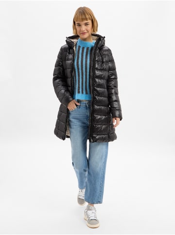BLAUER USA Steppmantel in schwarz