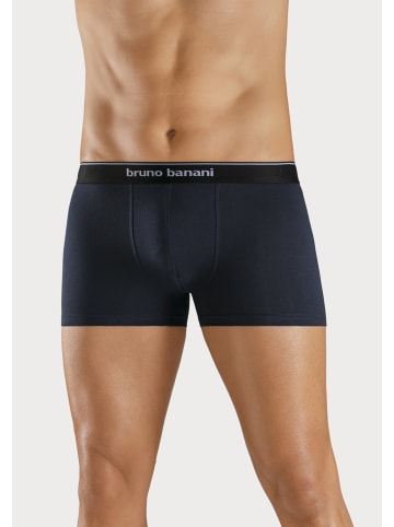 Bruno Banani Boxer in blaupetrol / navy / royalblau / grau meliert