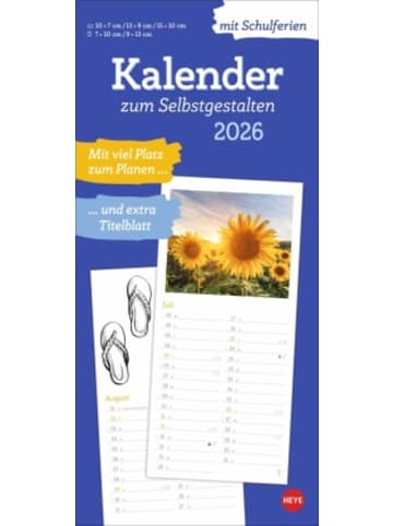 Heye Kalender Kalender - Kalender zum Selbstgestalten 2026