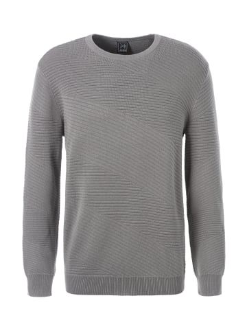John Devin Strickpullover in grau