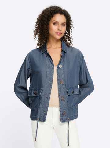 Heine Lyocell-Jacke in blue-bleached
