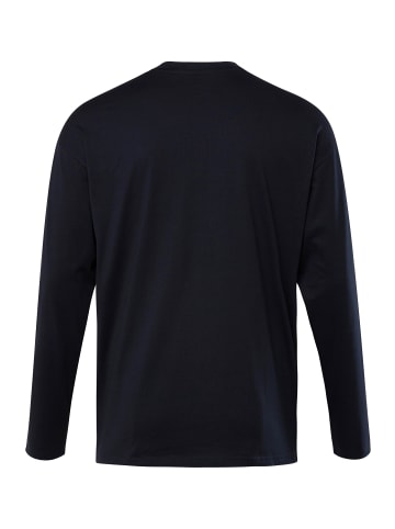 STHUGE Kurzarm T-Shirt in dunkel marine