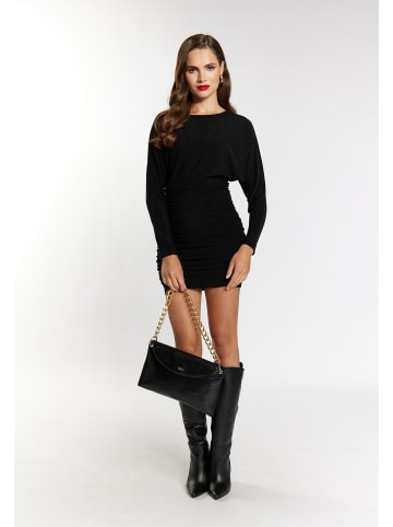faina Clutch/Abendtasche in Schwarz