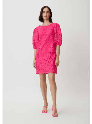 comma Kleid kurz in Pink