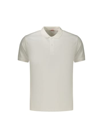 Rifle Weiß Baumwolle Herren Polo Hemd