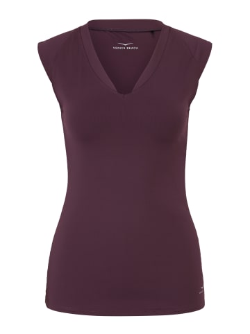Venice Beach T-Shirt VB Eleam in dark grape