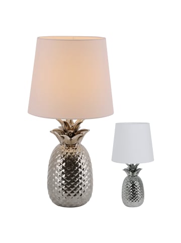 näve Tischleuchte "Ananas" in chrome - (L)23 cm x (B)23 cm x (H)45 cm