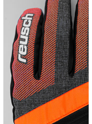 Reusch Fingerhandschuhe Duke R-TEX XT Junior in 7677 blck/blck melan/shoc oran
