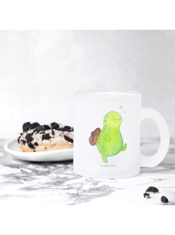 Mr. & Mrs. Panda Teetasse Schildkröte Pfeifen ohne Spruch in Transparent