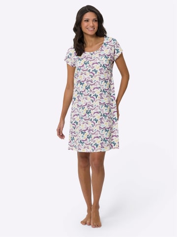 Sieh an! Nachthemd in ecru-bedruckt