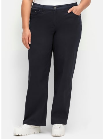sheego Stretch-Hose in tiefblau