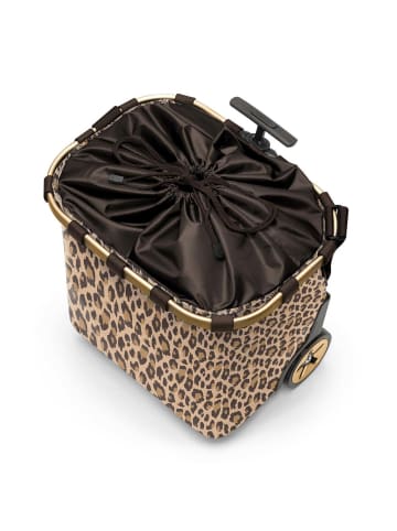 Reisenthel carrycruiser - Einkaufstrolley 47.5 cm (forest gold) in frame leo macchiato