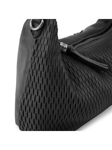 FREDs BRUDER Soft Cut Handtasche Leder 35 cm black