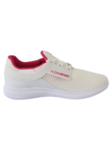 Plein Sport Weiß Polyester Runner Becky Sneaker Schuhe