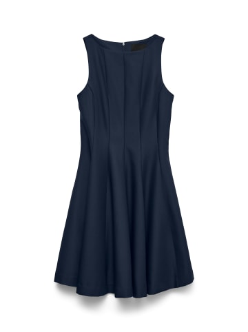 Vero Moda DREA SL FIT AND FLARE DRESS in Navy Blazer