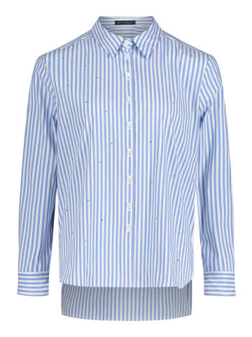 Betty Barclay Bluse in hellblau weiß