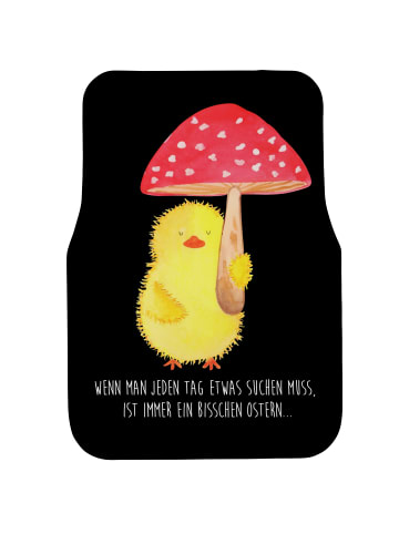 Mr. & Mrs. Panda Automatte Küken Fliegenpilz mit Spruch in Schwarz