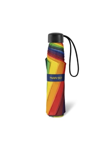 happy rain Essentials Super Mini Manuell Taschenschirm in multicolor