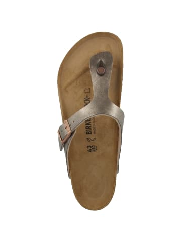 Birkenstock Zehensandale Gizeh Birko-Flor Normal in braun