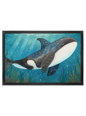 Mr. & Mrs. Panda Schuhabstreifer Orca Design ohne Spruch in Weiß