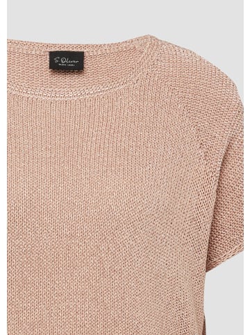 s.Oliver Strickpullover in 4061_pfirsich