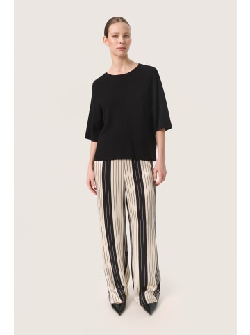 Soaked in Luxury Strickpullover SLIndianna Baggy fit in Black