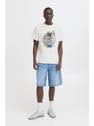 BLEND Rundhalsshirt BHJERRON in Weiß