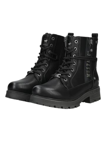 Mustang Stiefelette in Schwarz