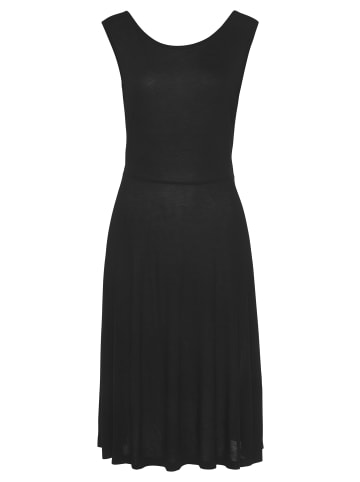 LASCANA Jerseykleid in schwarz