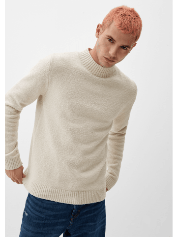 QS Pullover langarm in Creme