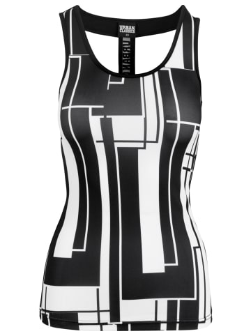 Urban Classics Top Ladies Graphic Sports Top in Mehrfarbig