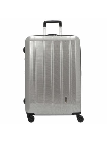 Check.In London 2.0 - 4-Rollen-Trolley 75 cm (orange) in carbon silber