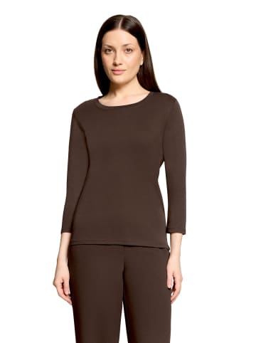 Betty Barclay Basic Shirt mit Rundhalsausschnitt in Light Maroon