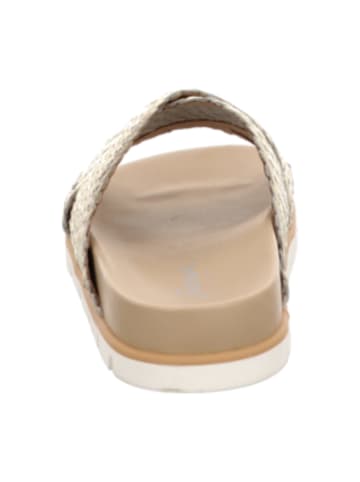 Sioux Klassische Pantoletten in Gold