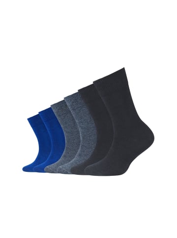 camano Socken 6er Pack ca-soft in blau