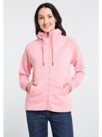 ELBSAND Zip-Jacke mit Stehkragen Ainele in Shell Pink Melange
