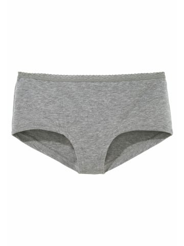 Petite Fleur Kids Panty in grau-meliert, rosé, türkis