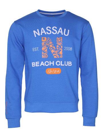 Nassau Beach Sweatshirt NB22010 in deep blue