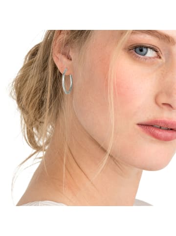Noelani Creolen Silber 925, gelbvergoldet in Silber
