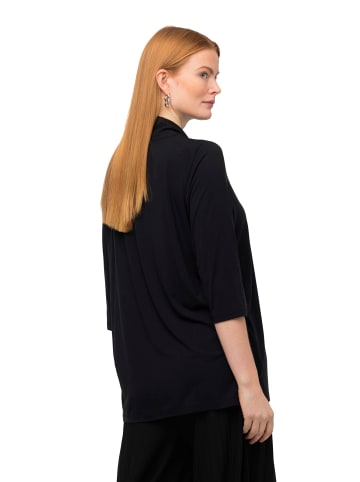 Ulla Popken Shirt in schwarz