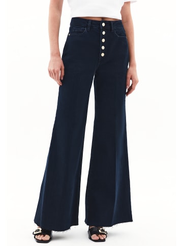OXXO Röhrenhose DARK BLUE DENIM