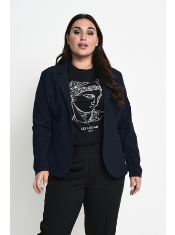 KAFFE curve Blazer KCjia Tight fit in Midnight Marine
