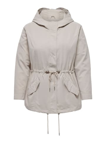 ONLY Carmakoma Jacke in Silver Lining