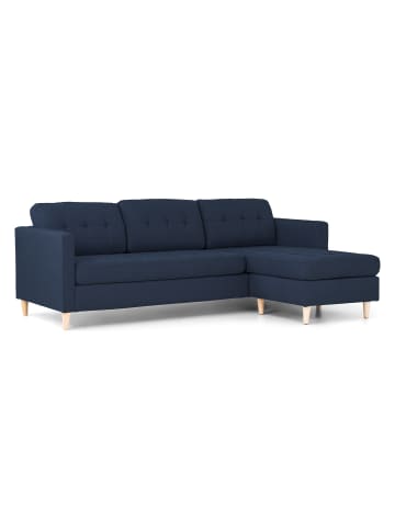 ebuy24 Ecksofa Marino Dunkelblau 219 x 151 cm