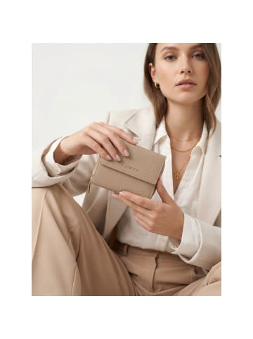 Lazarotti Bologna Leather Zip-Around Geldbörse Leder 12 cm sand